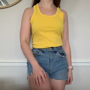 Ribbed Dri-Fit Racerback Tank Top